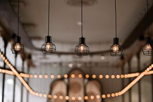 Sfeerverlichting trouwlocatie Merici Hotel Sittard